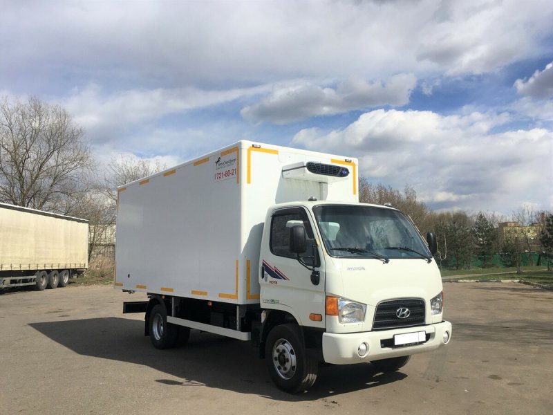 Hyundai hd78 рефрижератор