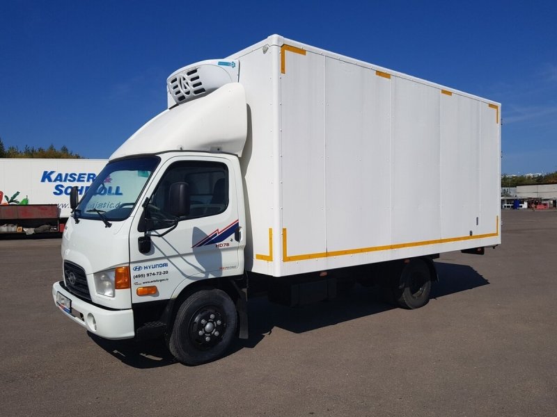 Hyundai hd78 рефрижератор