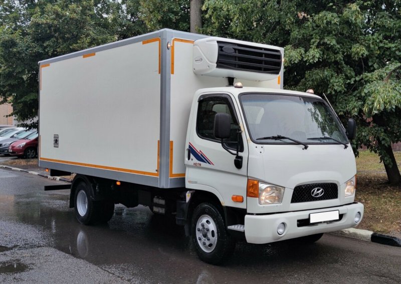 Габариты Hyundai hd78 рефрижератор