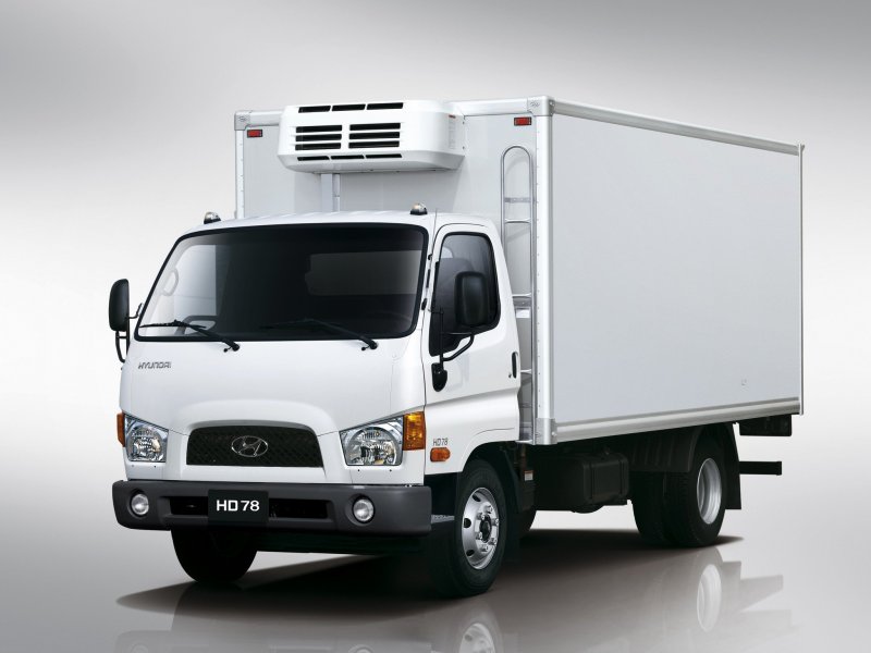 Hyundai hd78 изотермический фургон