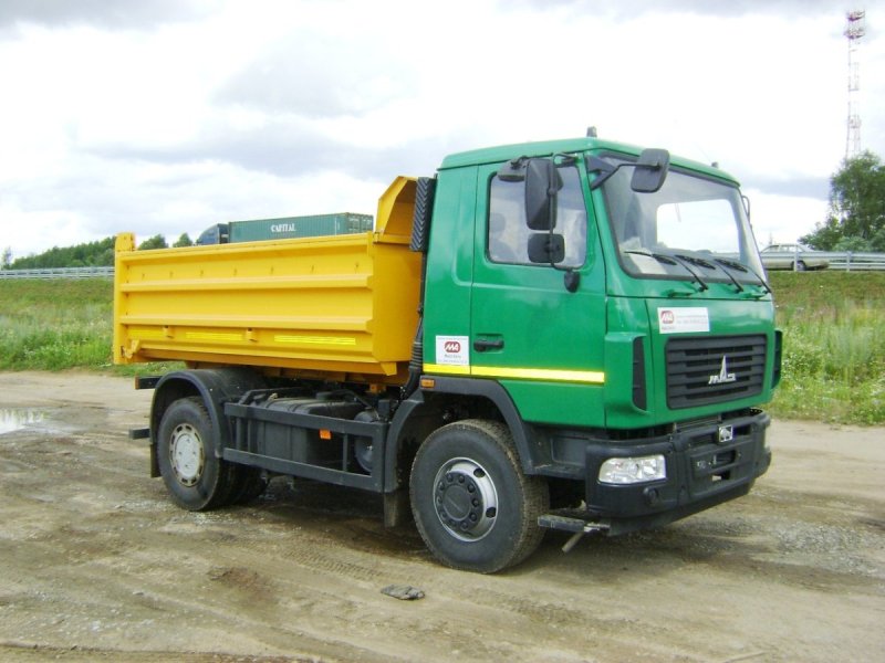 Самосвалы МАЗ 5550в3