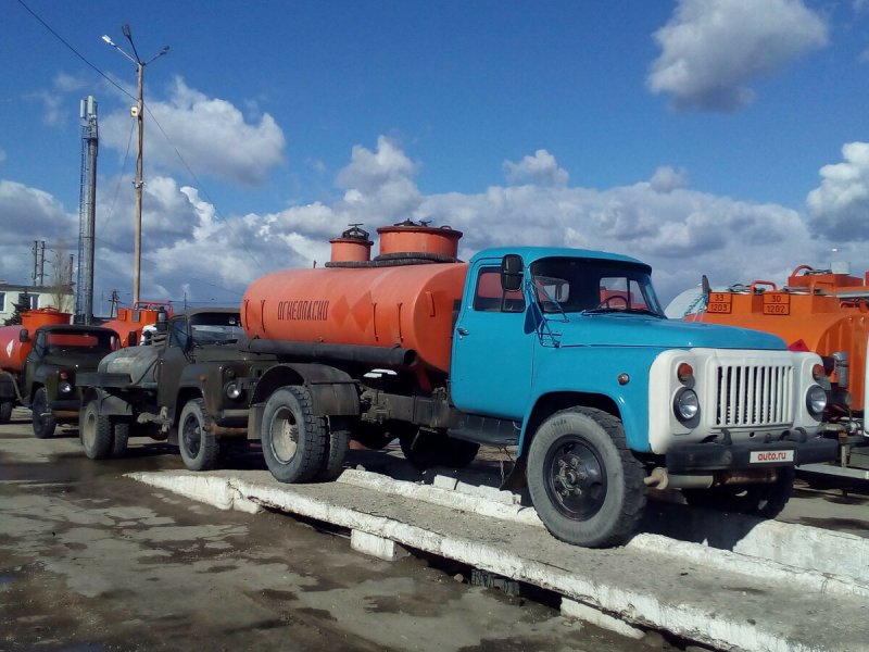 ГАЗ 53 бензовоз