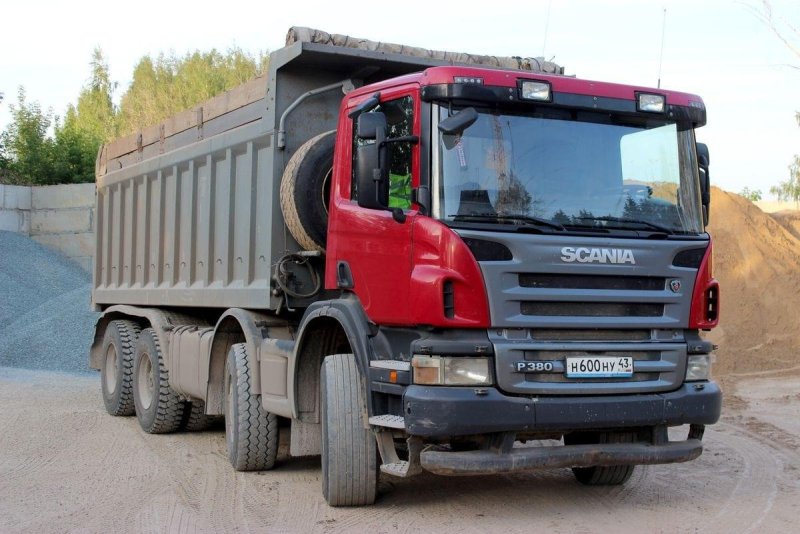 Scania r380 самосвал