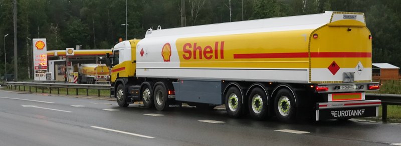 Бензовоз Shell