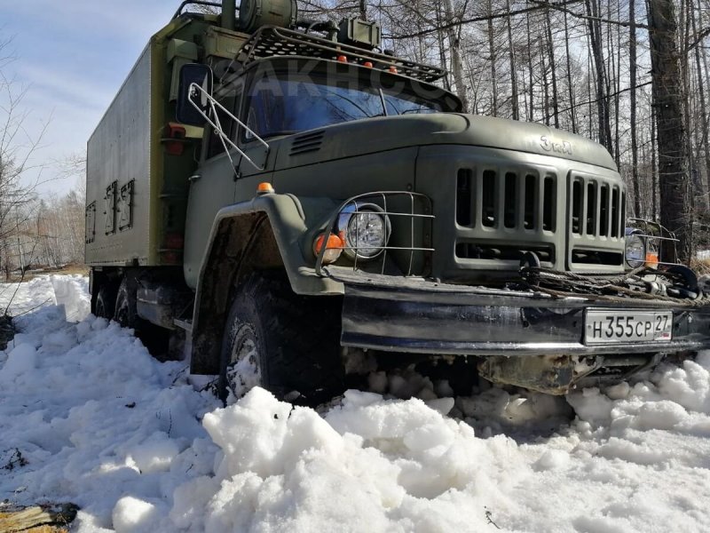ЗИЛ 131 зимой