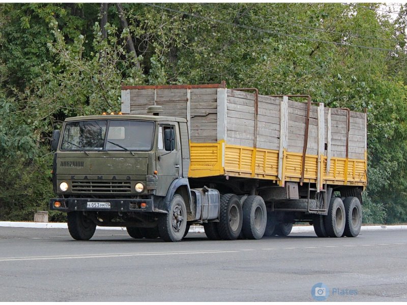 КАМАЗ 5410 зерновоз старый