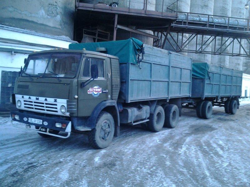 КАМАЗ 5410 бортовой зерновоз