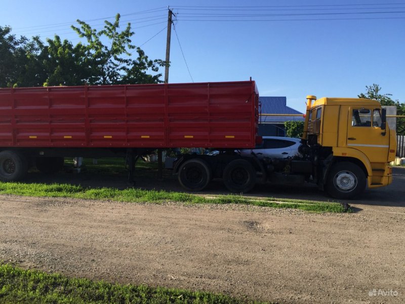 КАМАЗ 65116 зерновоз