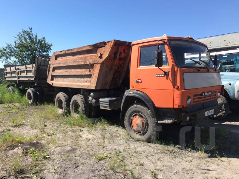 КАМАЗ 55111 С прицепом а 349