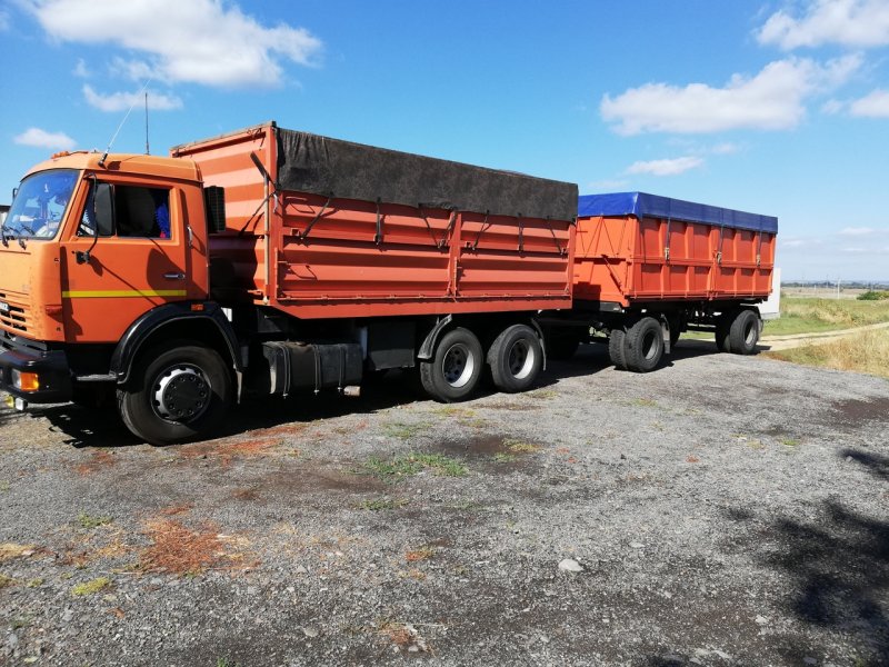 КАМАЗ 55102 зерновоз