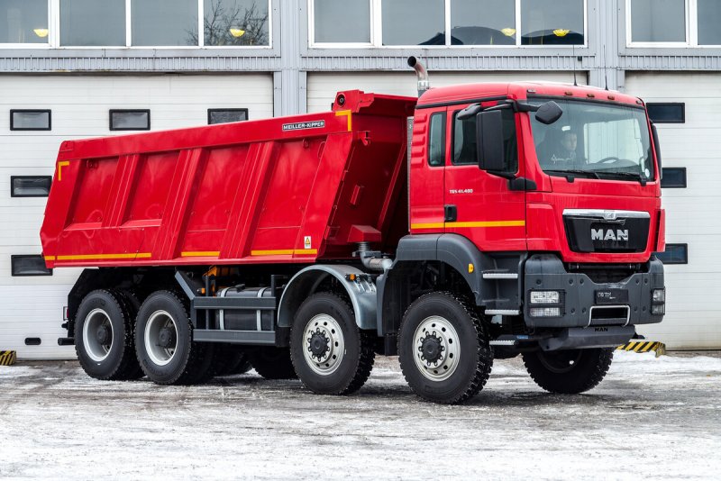Ман ТГС 41 480 8х8 самосвал