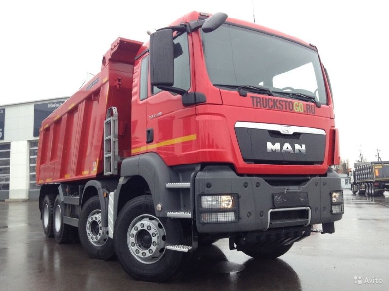 Самосвал 8х4 man TGS 41.400