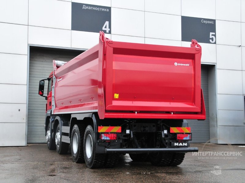 Man самосвал 8x4 Grunwald