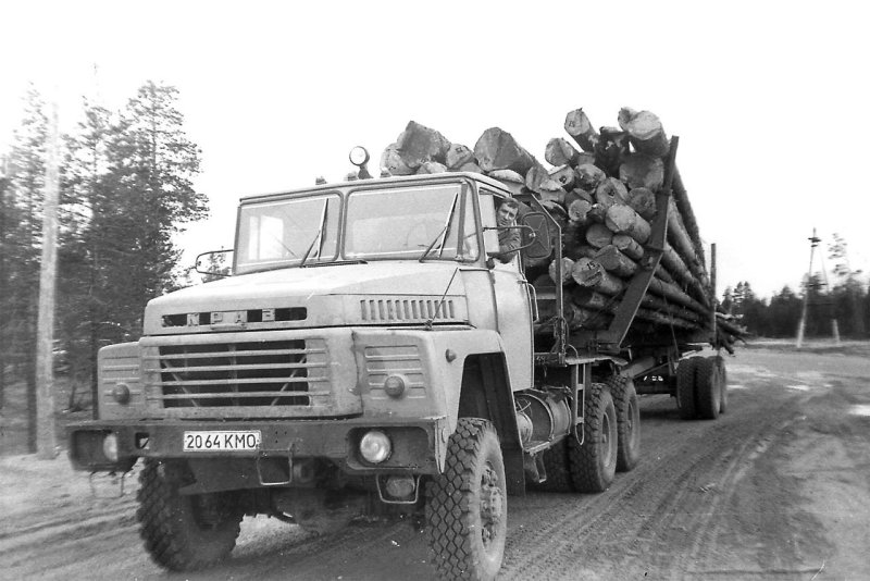 КРАЗ-6437 “техника труда”