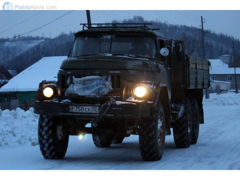 ЗИЛ 131 зимой