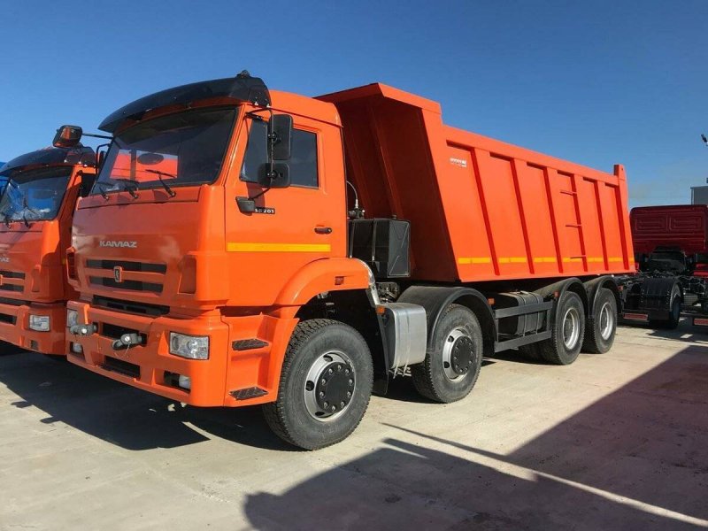 КАМАЗ четырехосный самосвал 65201