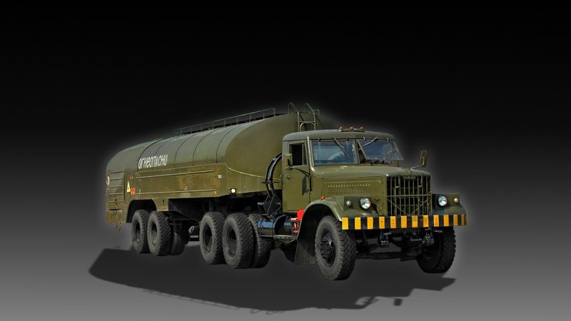 КРАЗ 258 топливозаправщик