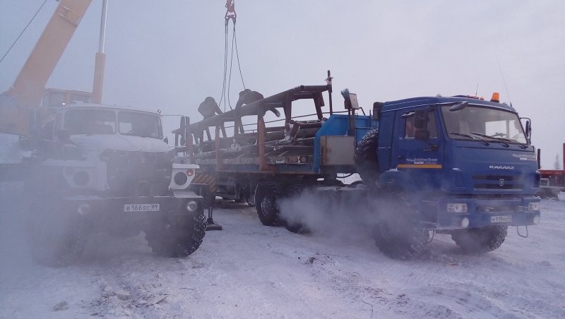 Камзаз5320заполярный Урал