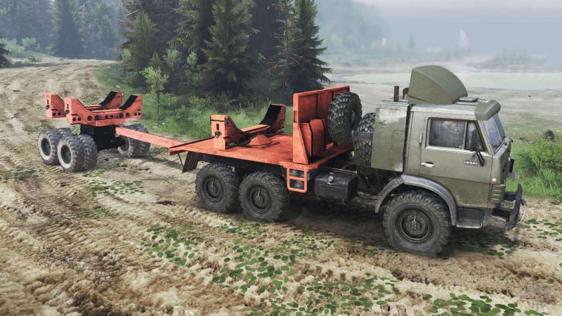 КАМАЗ 6450 конверсия