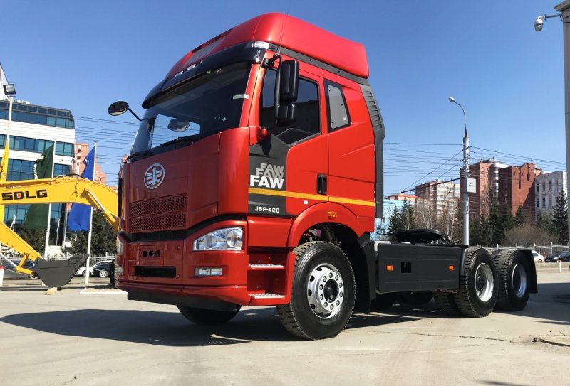 Седельный тягач FAW j6 6х4