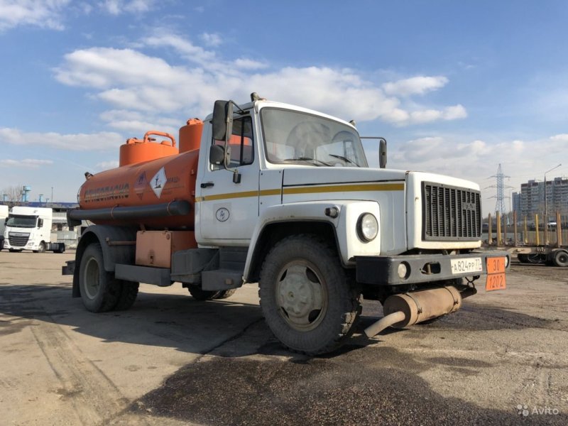 ГАЗ 3309 дизель бензовоз
