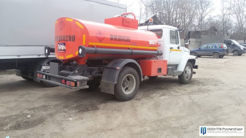 Топливозаправщик ГАЗ 3309
