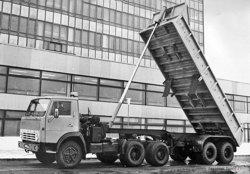КАМАЗ 5410 тягач самосвал