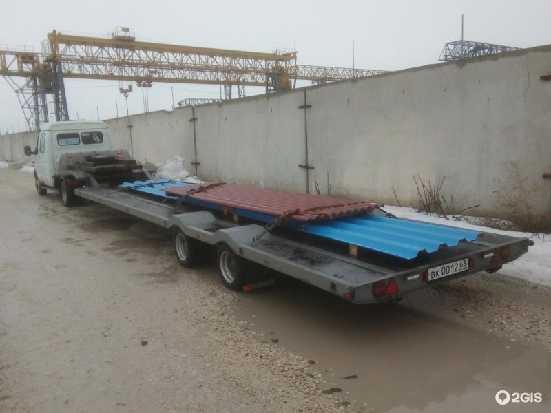 Газель трал низкорамный трал
