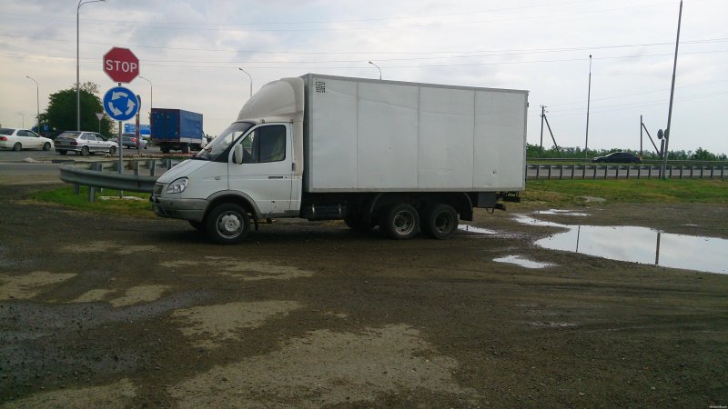 Газель Некст с полуприцепом 12