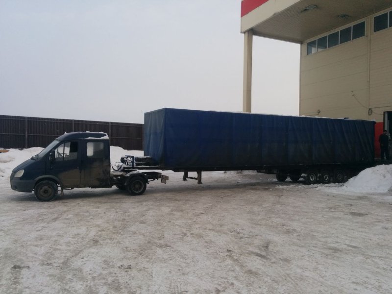 Газель Некст полуприцеп 12 метров