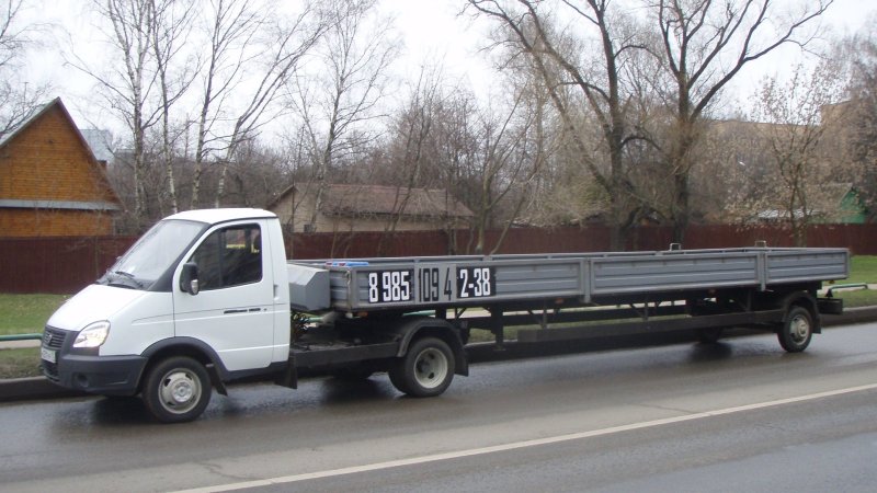 Газель длинномер 12 метров полуприцеп