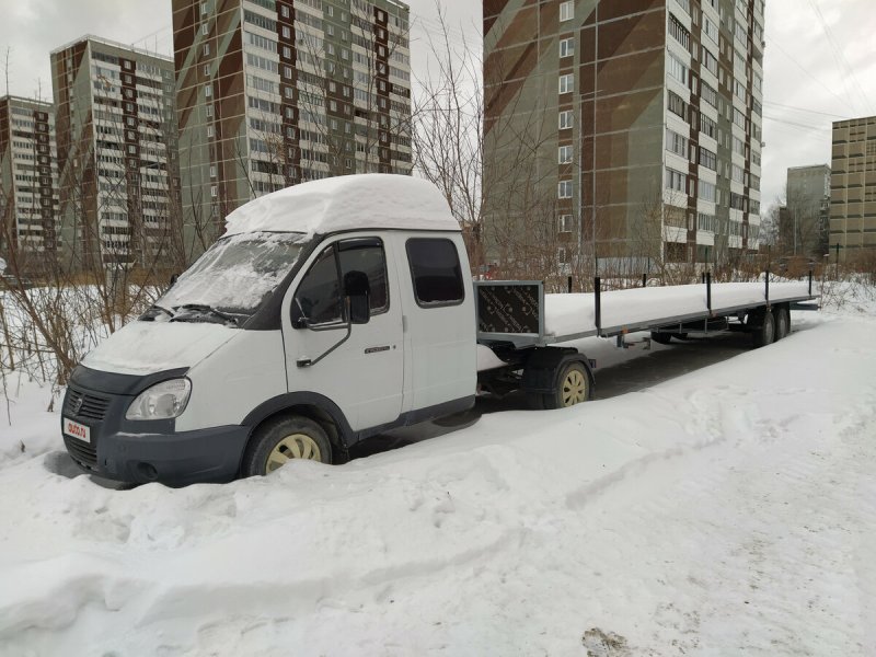 Газель полуприцеп 12 метров грузоподъемность