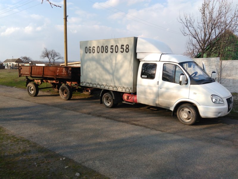 Газель фермер 4,2 сприцепом