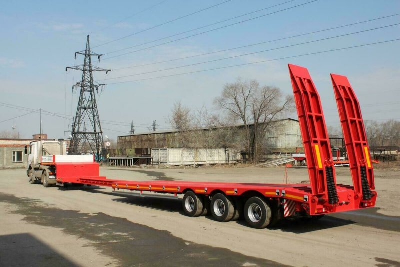 Полуприцеп тяжеловоз Хартунг