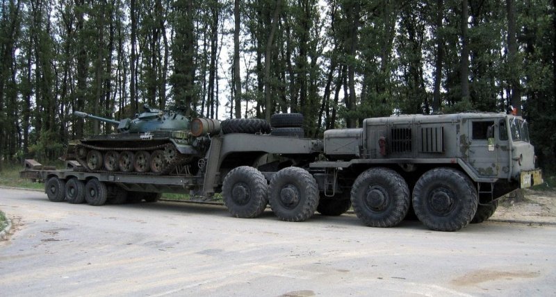 МАЗ 537 С тралом