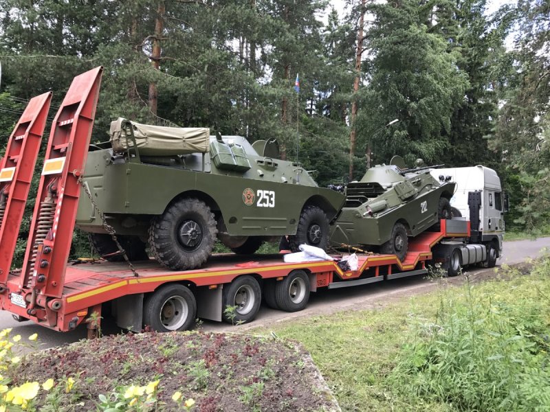 Техника КАМАЗ трал военный