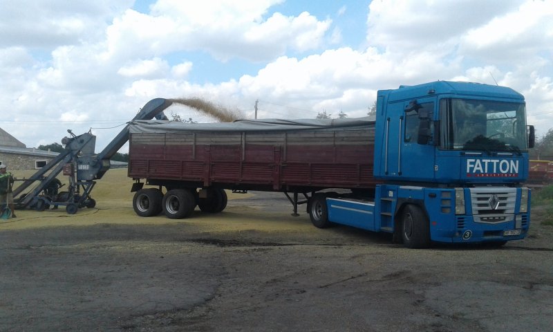 Renault Magnum зерновоз