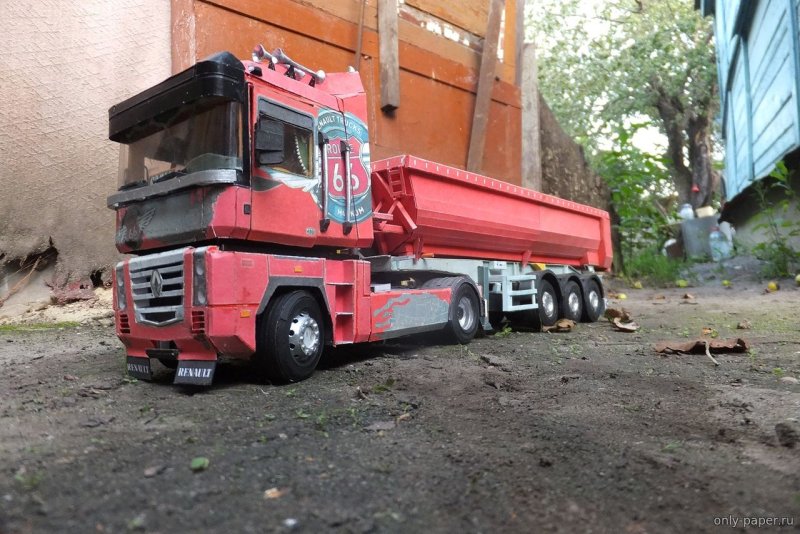 Renault Magnum самосвал