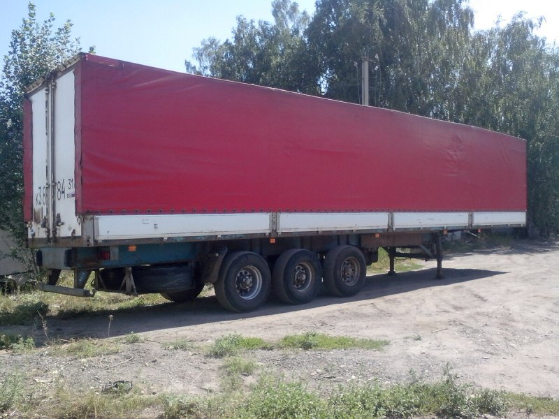 Полуприцеп МАЗ тентованный