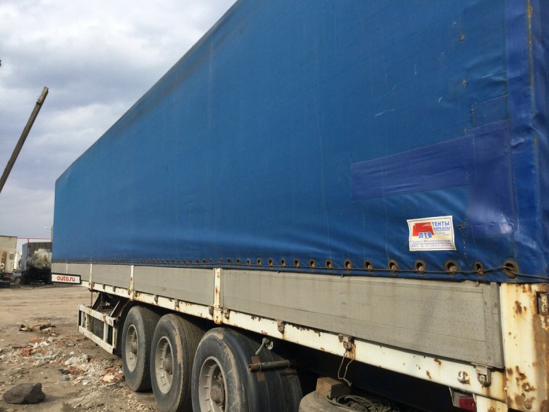 Тентованный полуприцеп maz 93866
