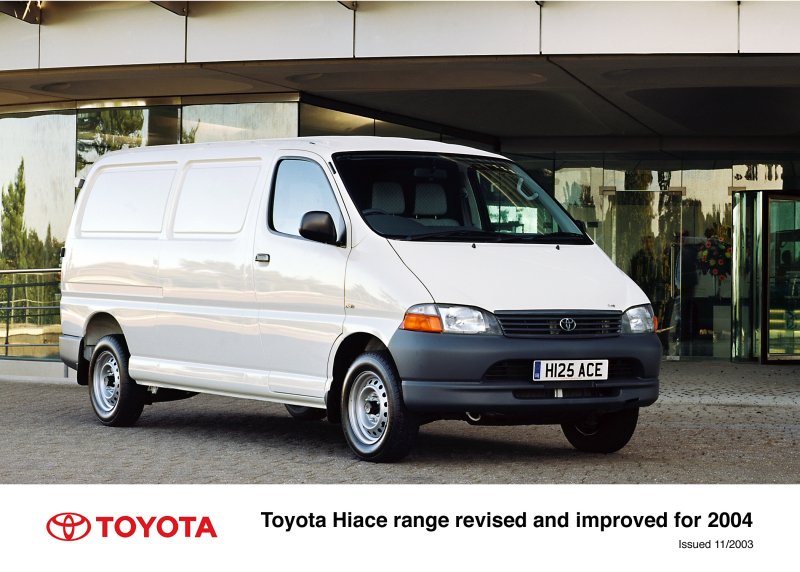 Toyota Hiace van