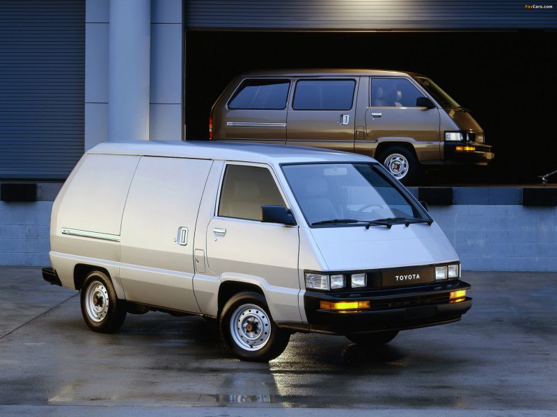 Toyota van
