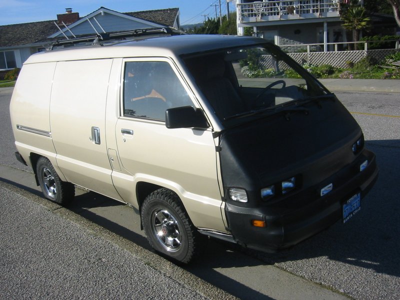 Тойота van минивэн 1980-2000