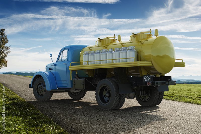 УРАЛЗИС-355м молоковоз