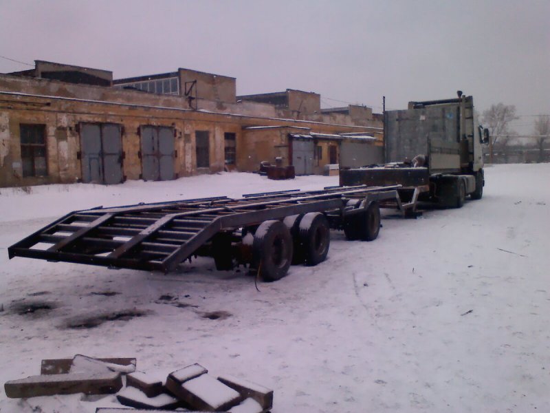 Юмба полуприцеп трал