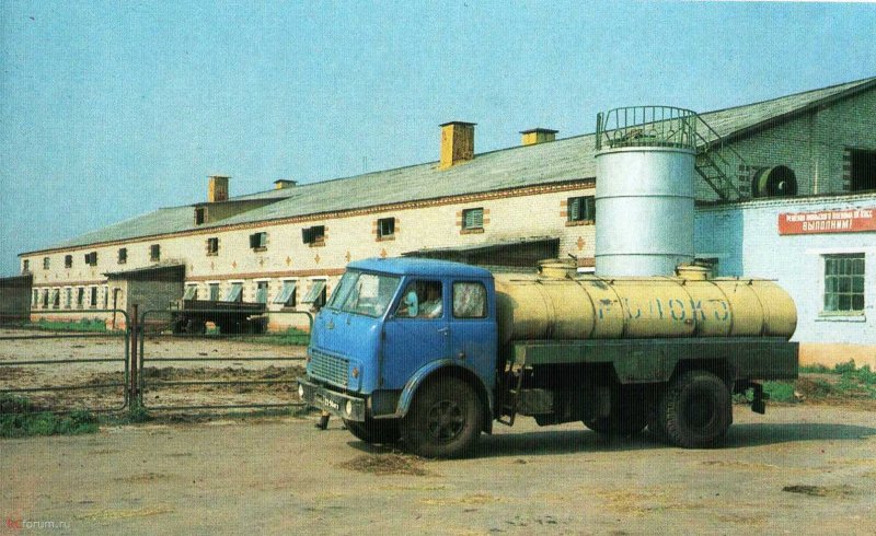 МАЗ 500 молоковоз