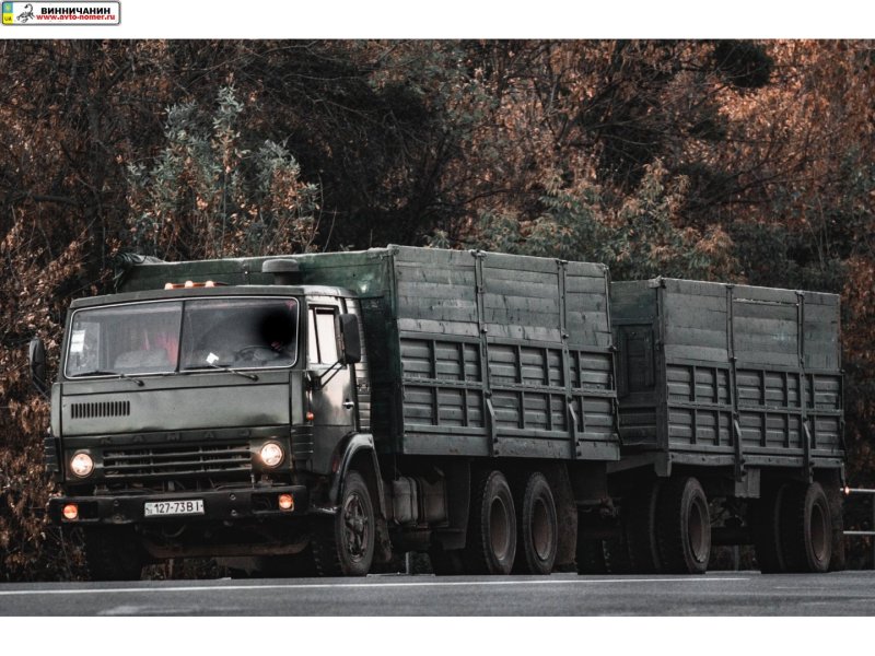 КАМАЗ 53212 зерновоз госномера