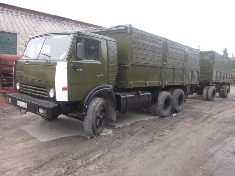 КАМАЗ 53212 зерновоз