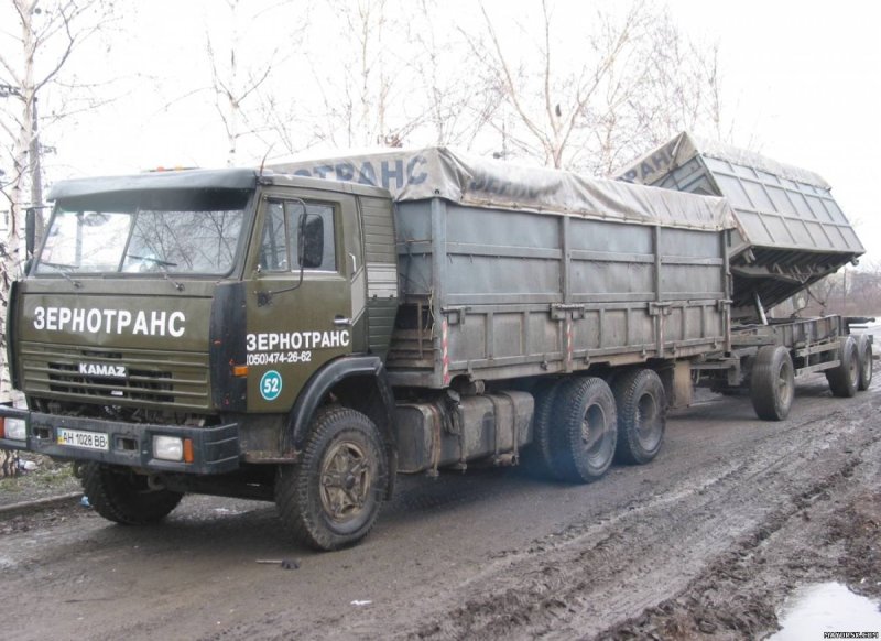 53212 КАМАЗ зерновоз сельхозник