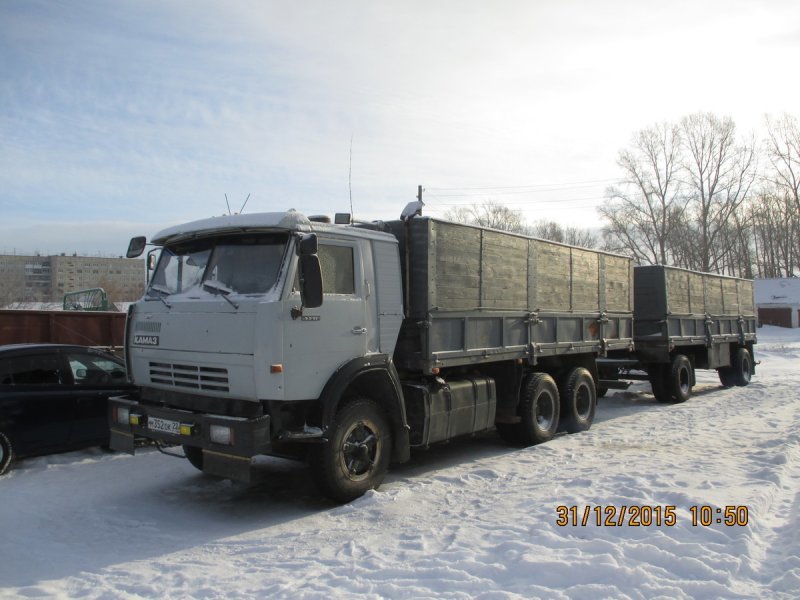 КАМАЗ 53212 бортовой зерновоз